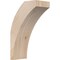 Ekena Millwork 3 1/2"W x 6"D x 10"H Thorton Smooth Knee Brace, Douglas Fir BRC04X06X10THR00SDF - alternate 1